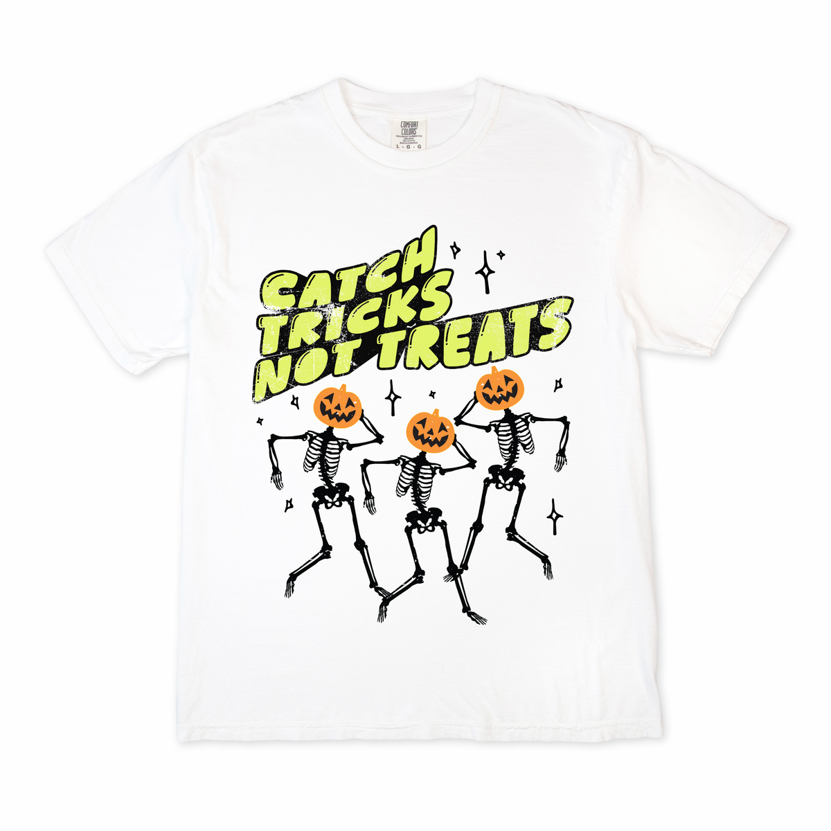Catch Tricks Not Treats Tee