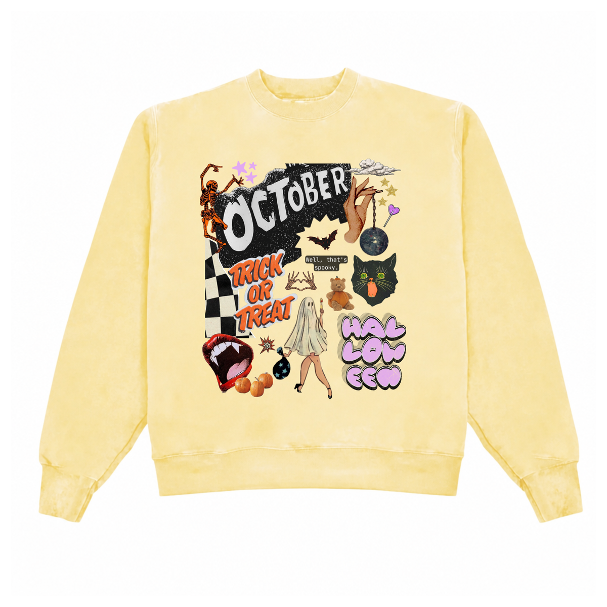October Halloween Crewneck