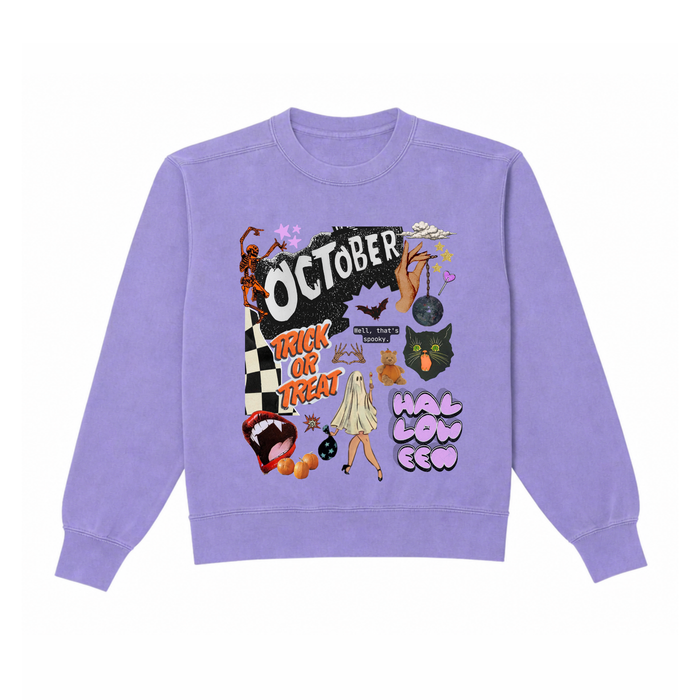 October Halloween Crewneck