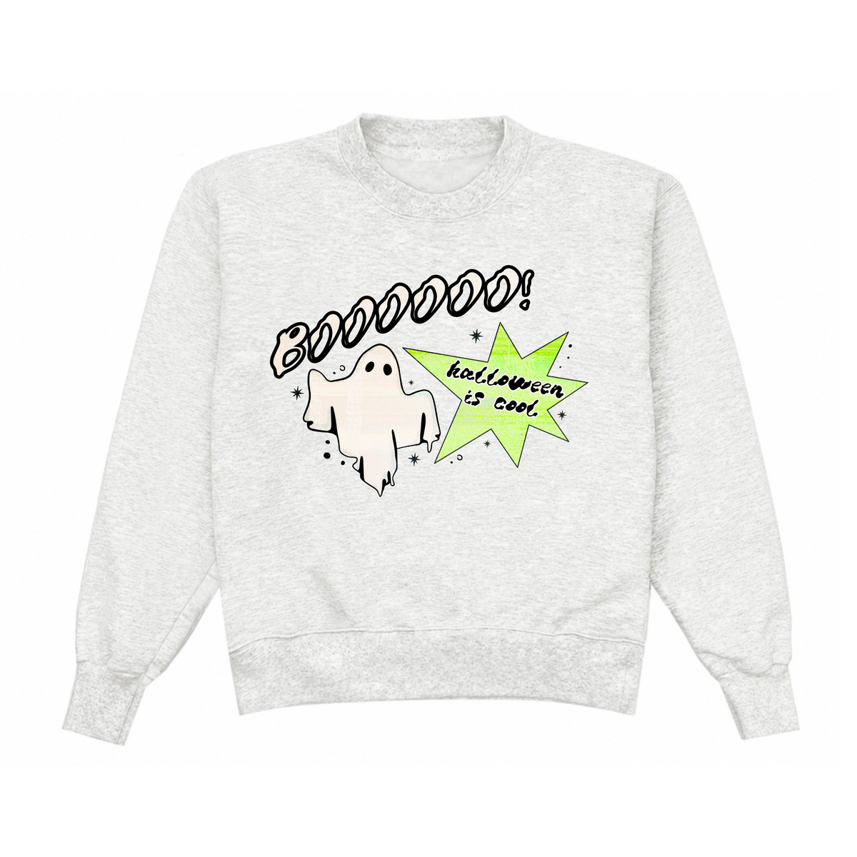 Boooooo! Halloween Is Cool Crewneck