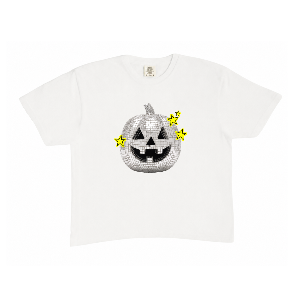 Pumpkin Disco Boxy Tee