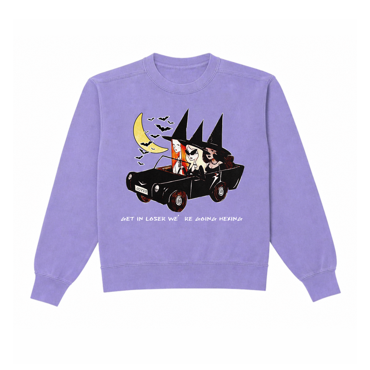 Get in Loser We’re Going Hexing Crewneck