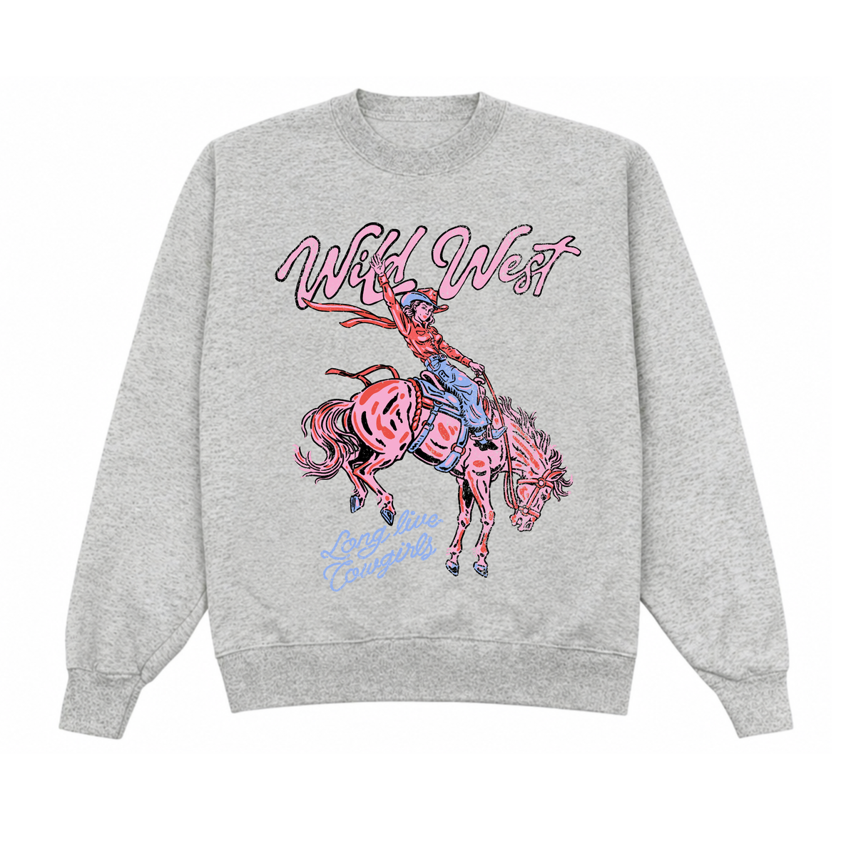 Wild West Cowgirl Crewneck