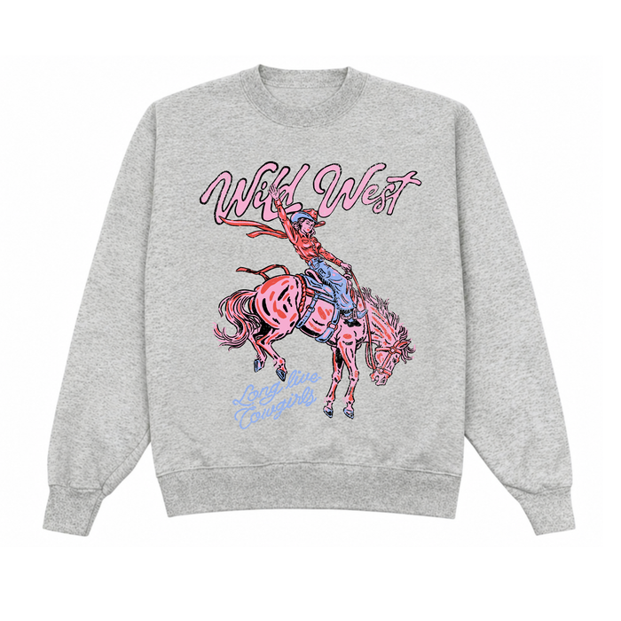 Wild West Cowgirl Crewneck