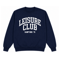 Leisure Club, Hamptons '76 Crewneck