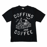 Coffins and Coffee Tee