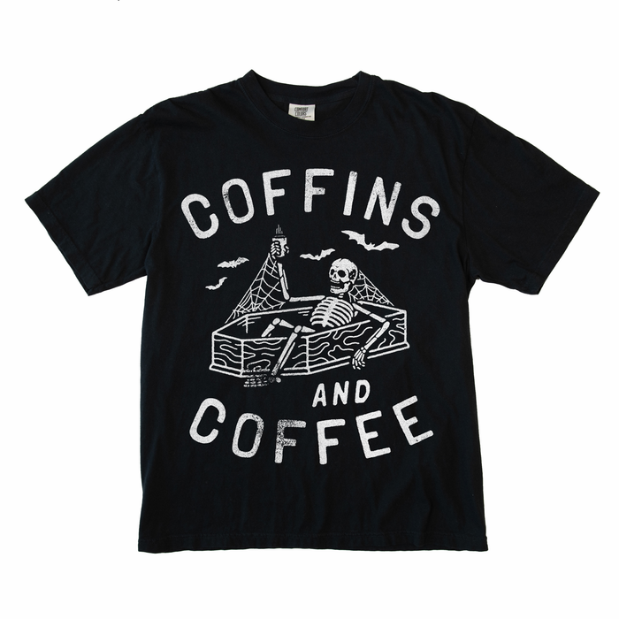 Coffins and Coffee Tee