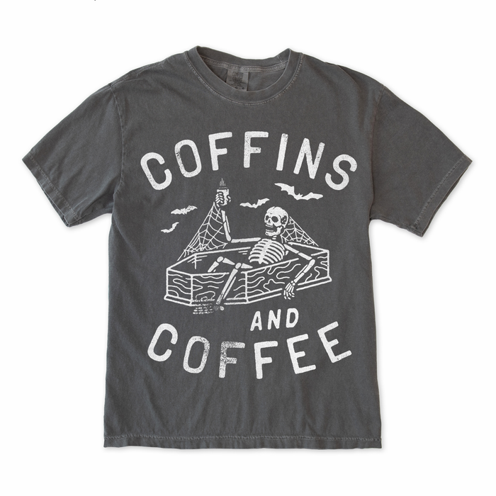 Coffins and Coffee Tee