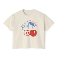Cherry Apple Boxy Tee