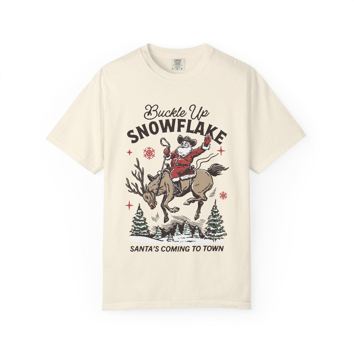 Buckle Up Snowflake Tee