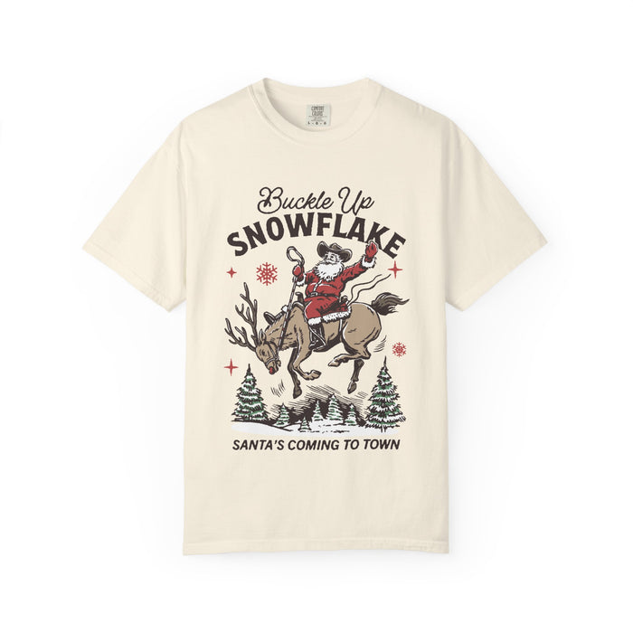 Buckle Up Snowflake Tee