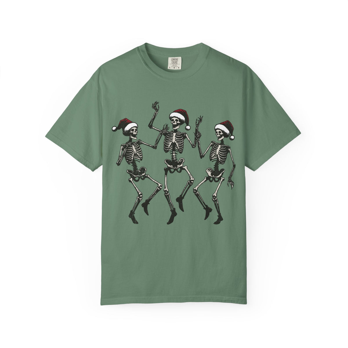 Dancing Christmas Skeletons Tee