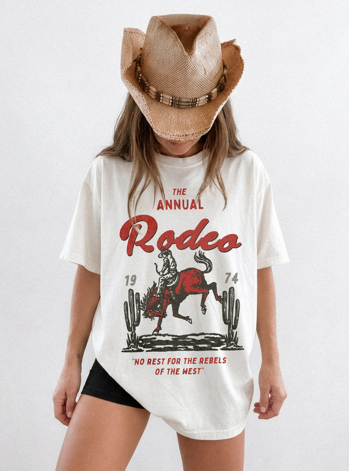 No Rest for the Rebels Rodeo Tee