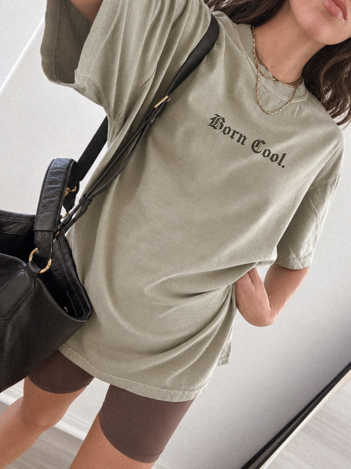 Born Cool Minimalist Graphic Tee