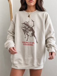 Bring it on Grandma Holiday Sweatshirt