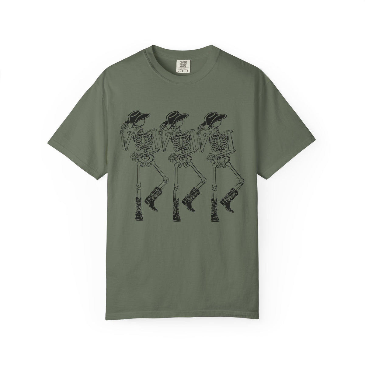 Dancing Cowboy Skeletons Tee
