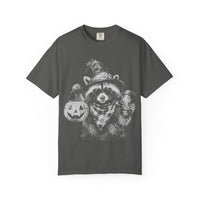 Raccoon Trick-or-Treat Halloween Tee