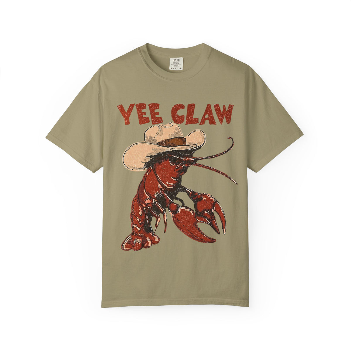 Yee Claw Lobster Cowboy Tee
