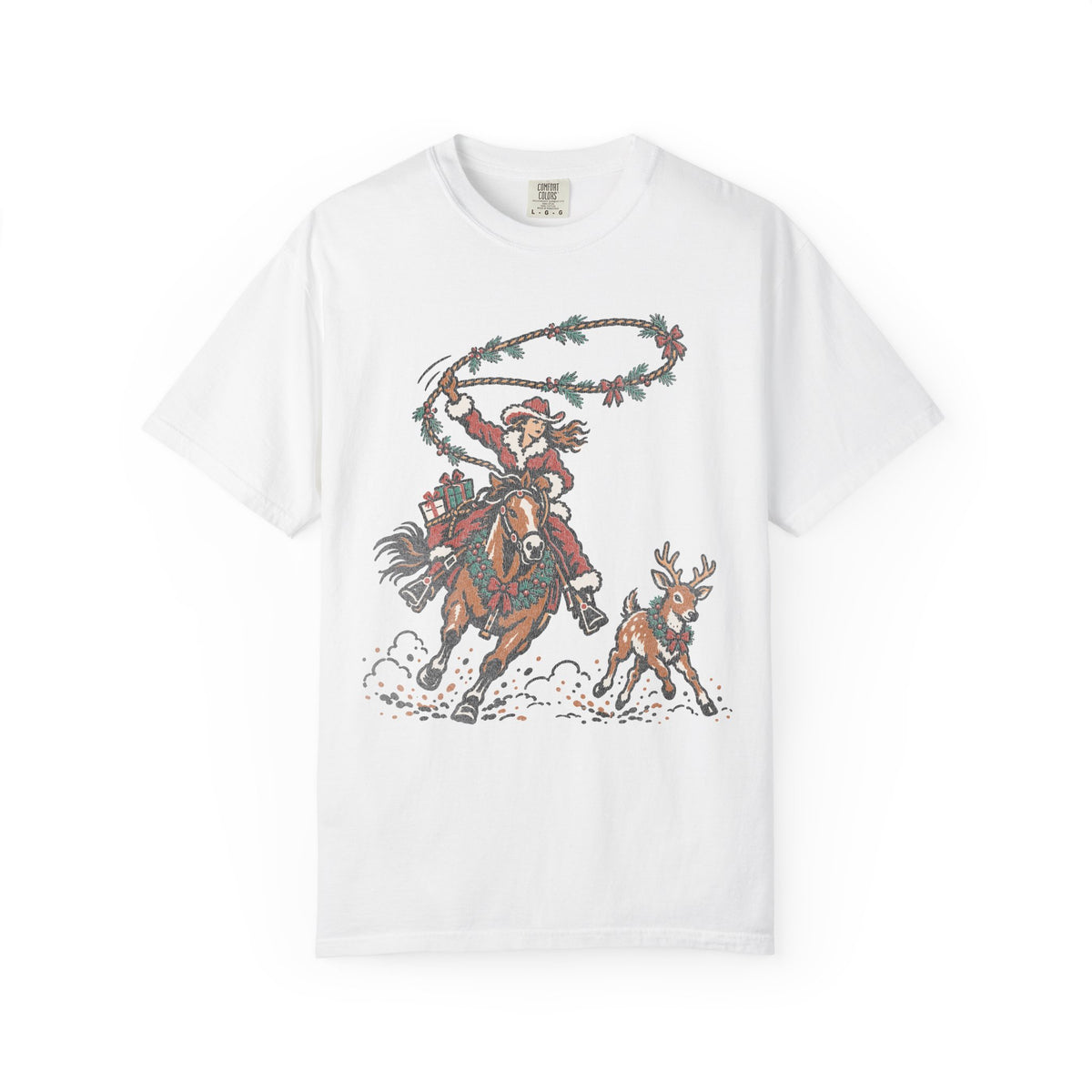 Cowgirl Christmas Tee