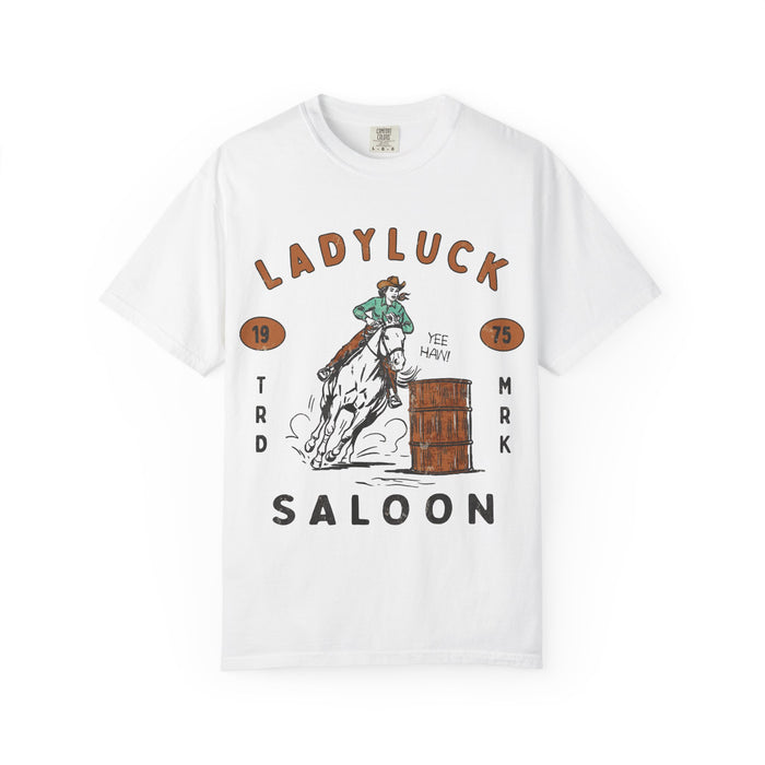 Ladyluck Saloon Cowgirl Tee