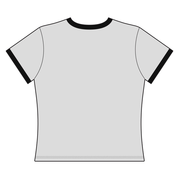 Hold Your Horses Ringer Crop Tee