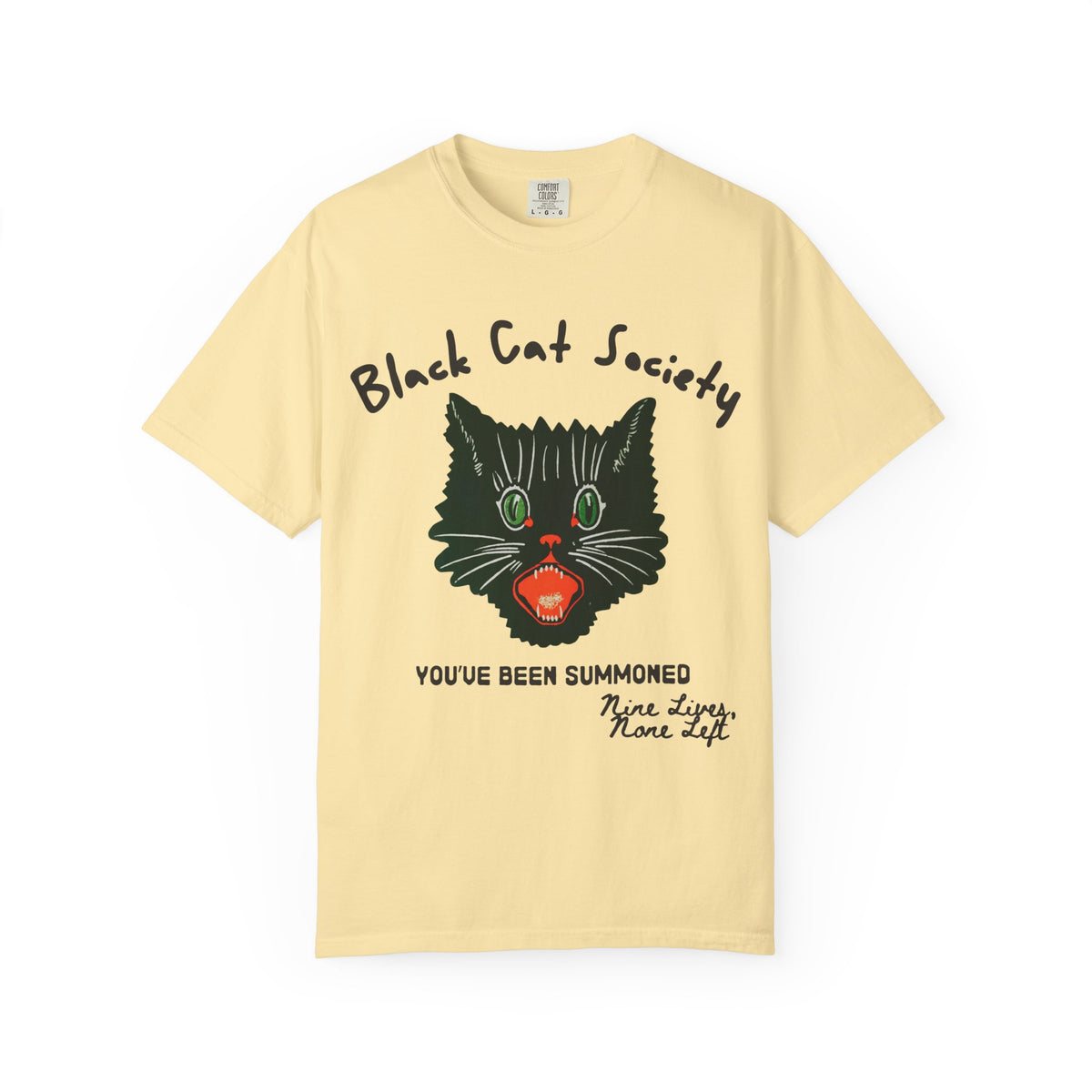 Black Cat Society Halloween Tee