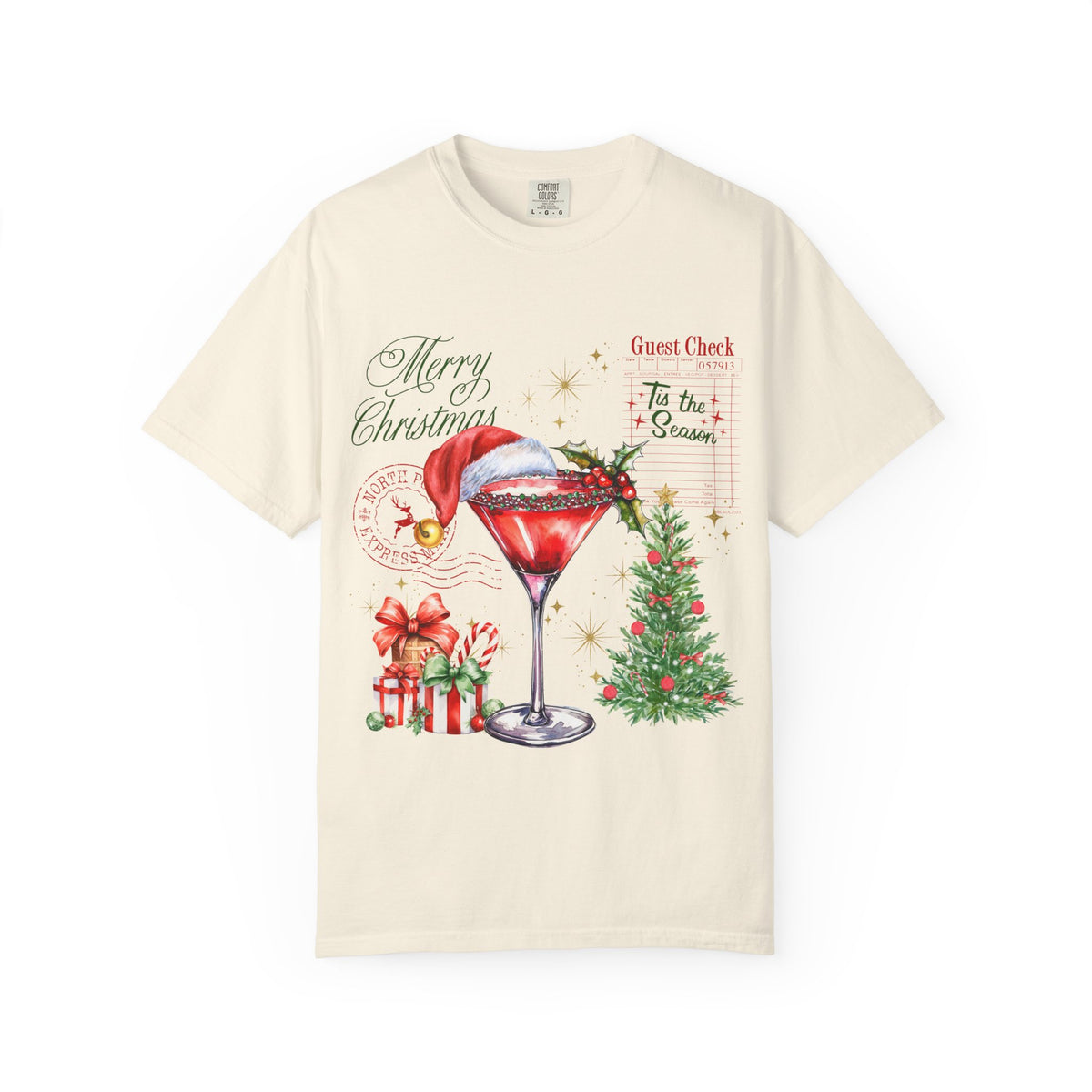 Christmas Guest Check Tee