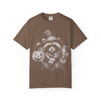 Raccoon Trick-or-Treat Halloween Tee