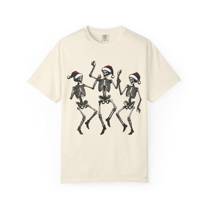 Dancing Christmas Skeletons Tee