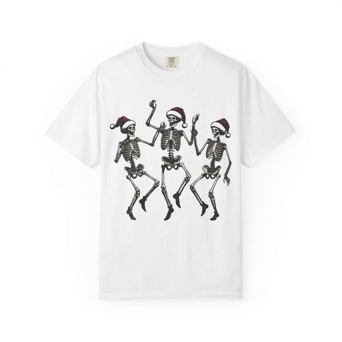 Dancing Christmas Skeletons Tee
