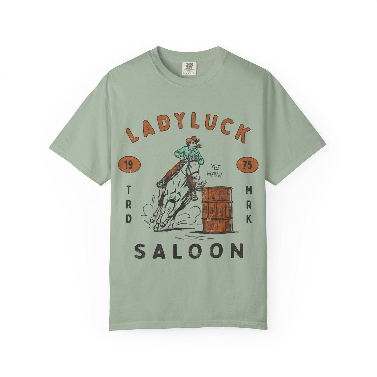 Ladyluck Saloon Cowgirl Tee