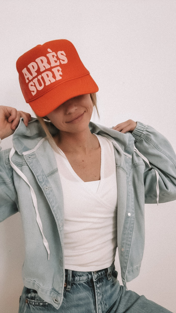 Après Surf Trucker Hat - Orange