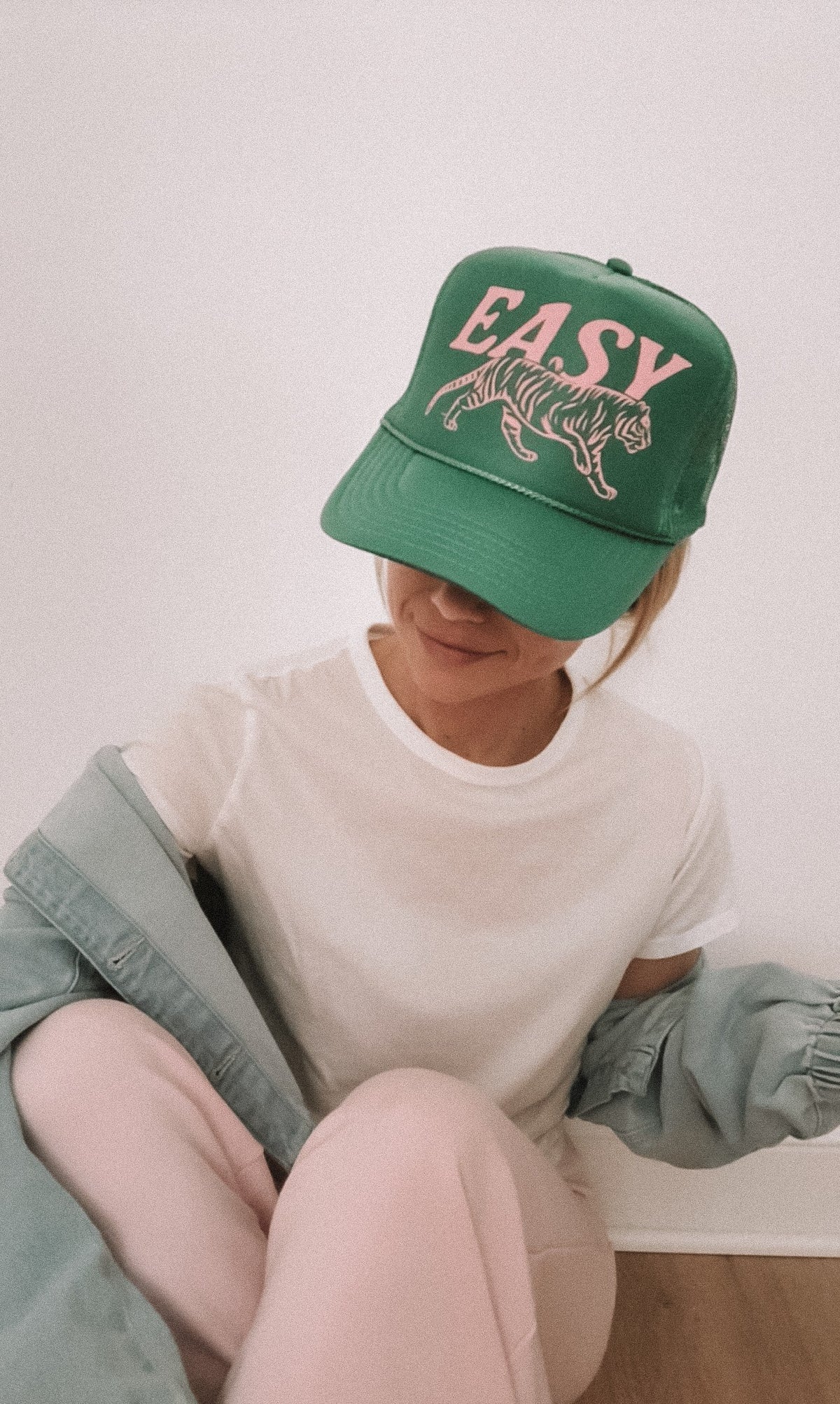 Easy Tiger Trucker Hat - Kelly Green