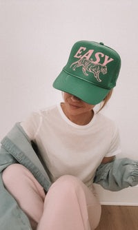 Easy Tiger Trucker Hat - Kelly Green