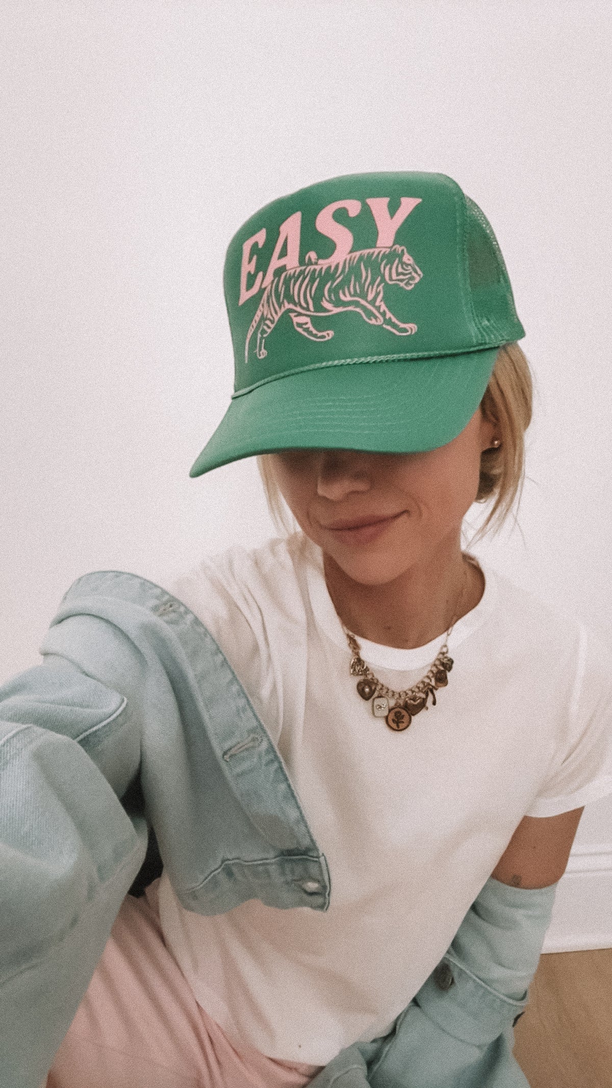Easy Tiger Trucker Hat - Kelly Green