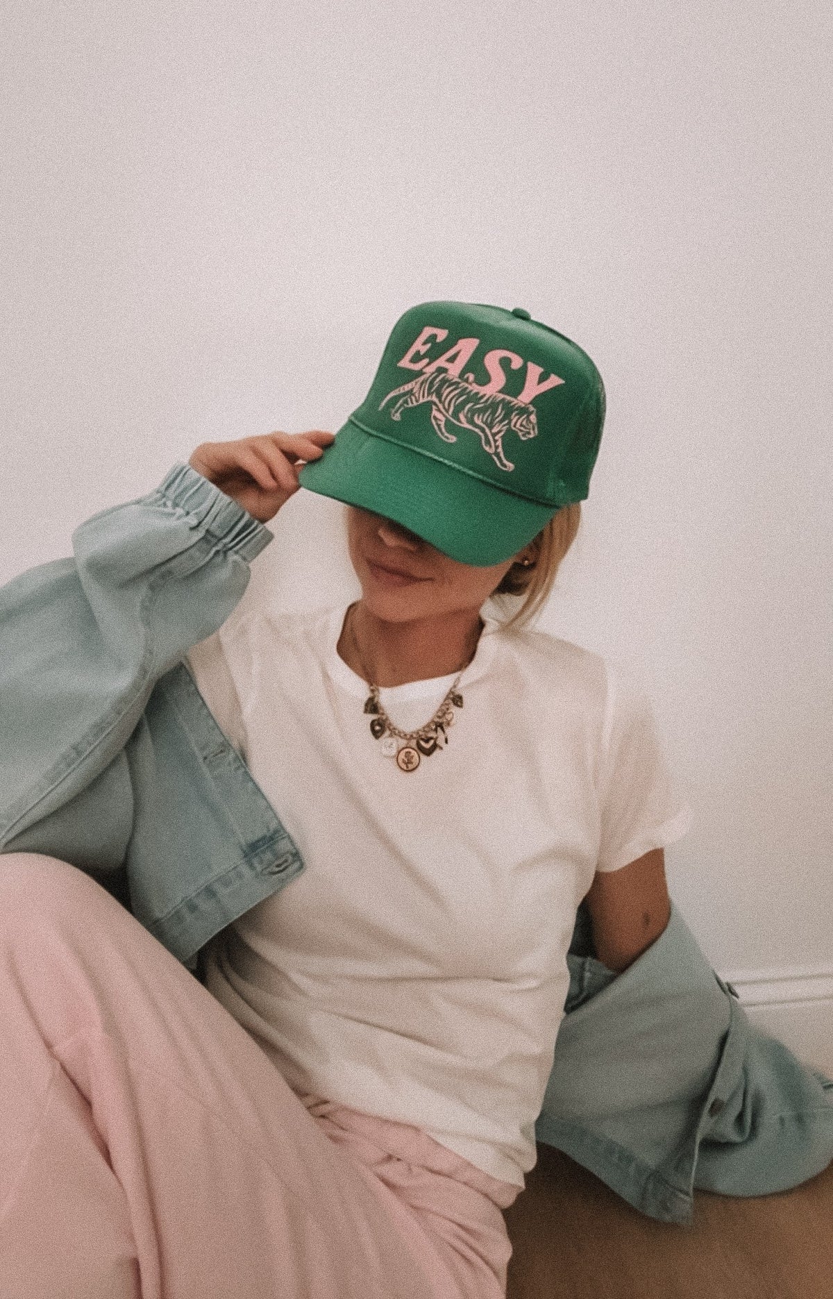 Easy Tiger Trucker Hat - Kelly Green