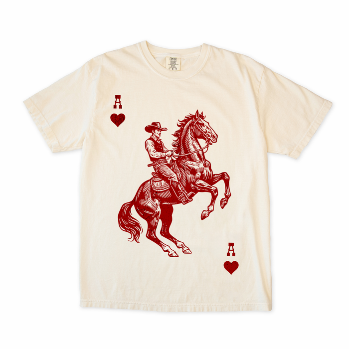 Ace of Hearts Cowboy Tee