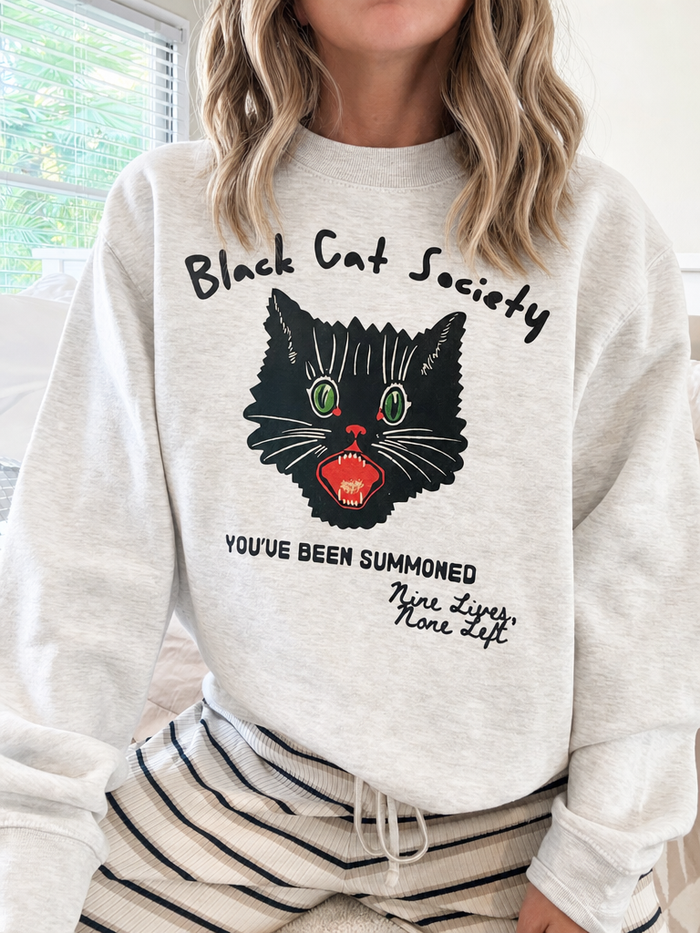 Black Cat Society Halloween Crew