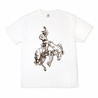 Buckin' Bronco Rodeo Cowboy Tee