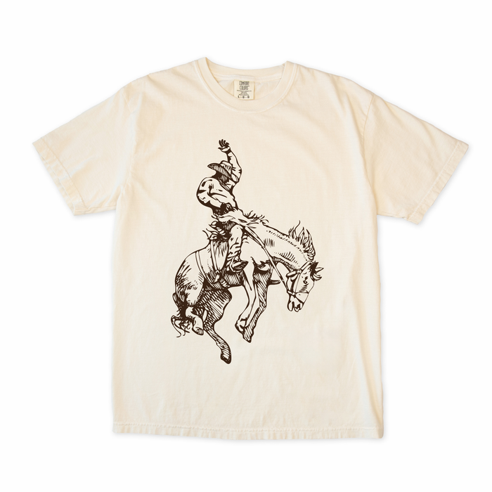 Buckin' Bronco Rodeo Cowboy Tee