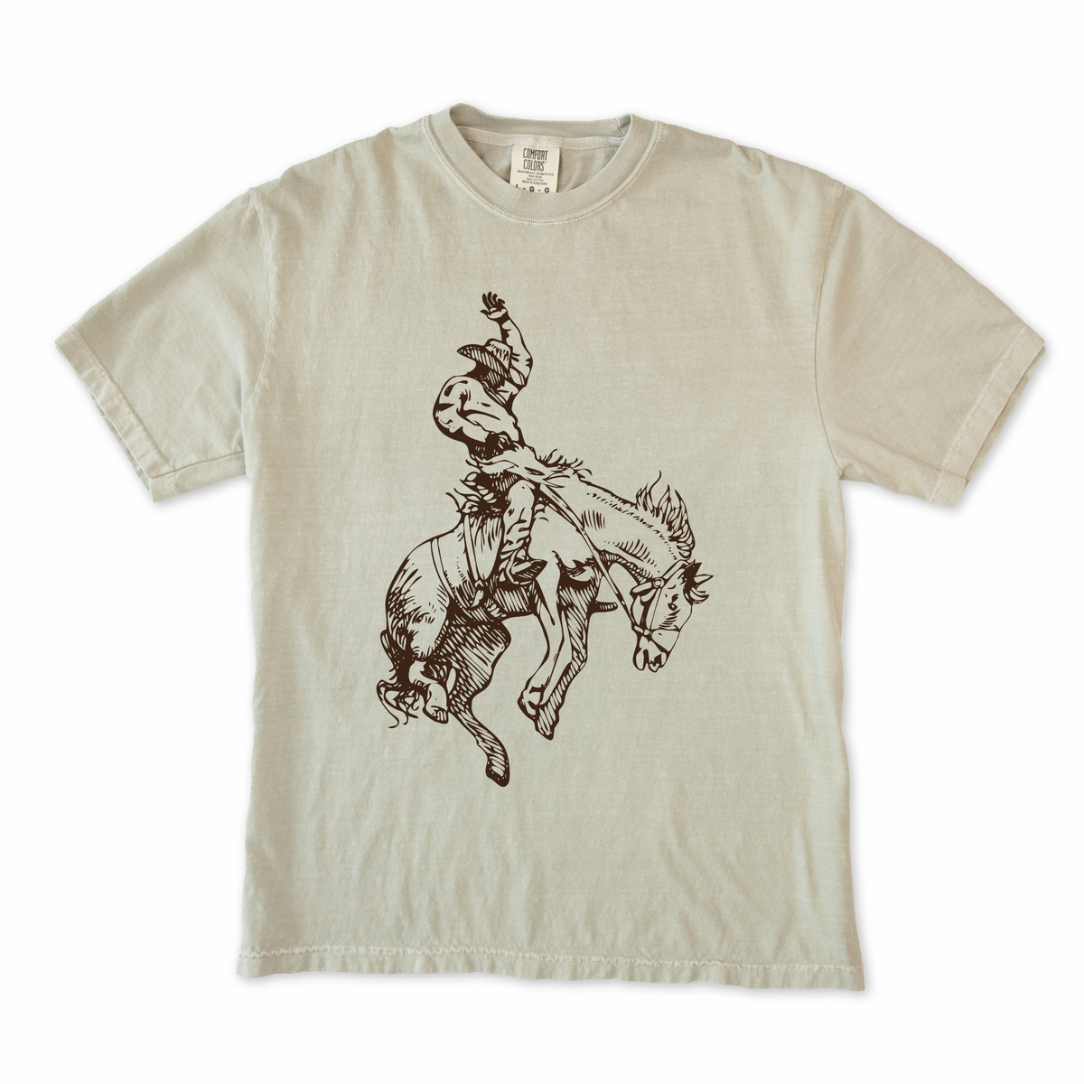 Buckin' Bronco Rodeo Cowboy Tee