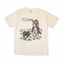 Cowboy Santa Lasso Tee