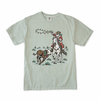 Cowboy Santa Lasso Tee