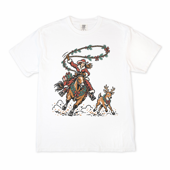 Cowgirl Christmas Tee