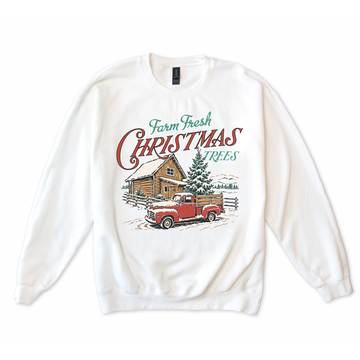Farm Fresh Christmas Tree Farm Sweatshirt