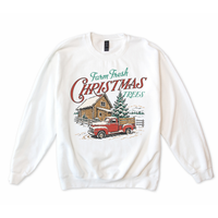 Farm Fresh Christmas Tree Farm Sweatshirt