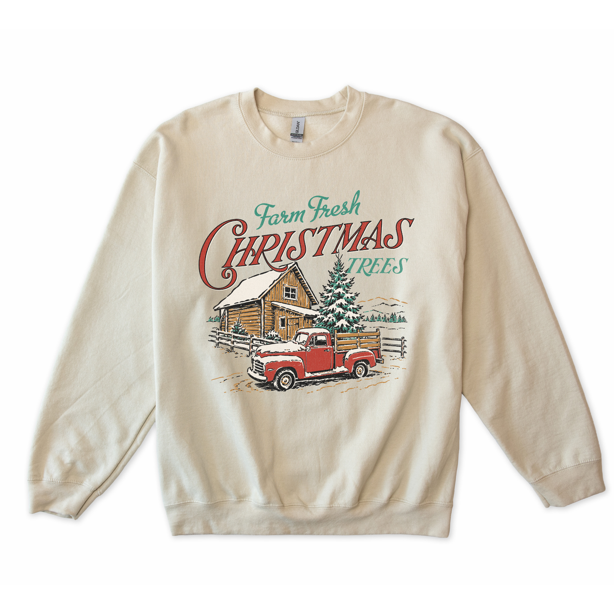 Farm Fresh Christmas Tree Farm Sweatshirt