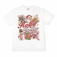 Holly Jolly Collage Tee