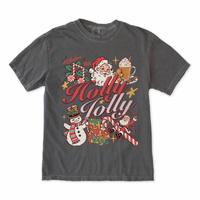Holly Jolly Collage Tee
