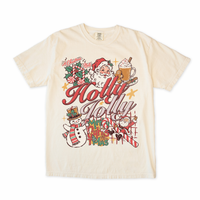 Holly Jolly Collage Tee